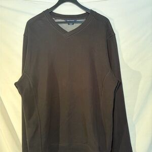 Cutter & Buck Men's V-Neck Pullover Sweater /sweatshirt Charcoal size large